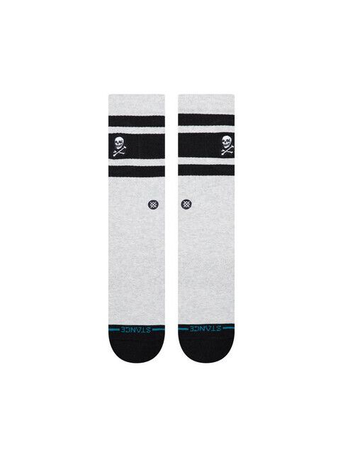 Stance Socken Boyd Skull heathergrey
