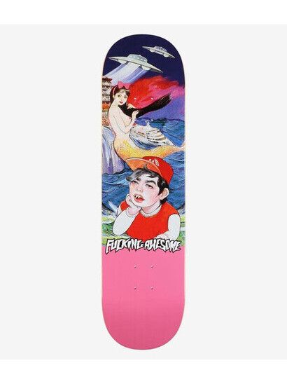 Fucking Awesome Skateboard Mackey Kamakura 8.25" Deck Shape#1