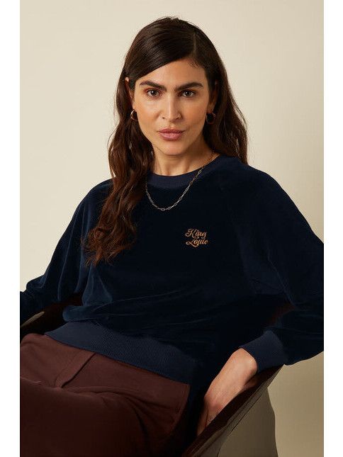 King Louie Sweater Febe Sweater Baton Velvet