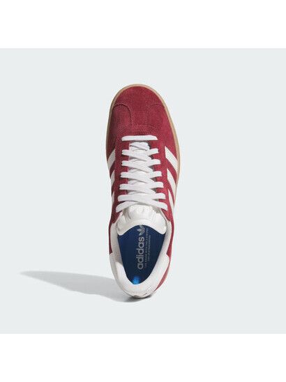 Adidas Skateschuh Gazelle ADV shadow red crystal whitew