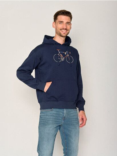 GreenBomb Kapuzenpullover Bike Jack Simple navy