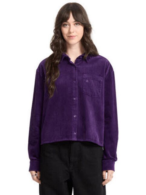 Volcom Jacke Weellow Cord Shirt acai