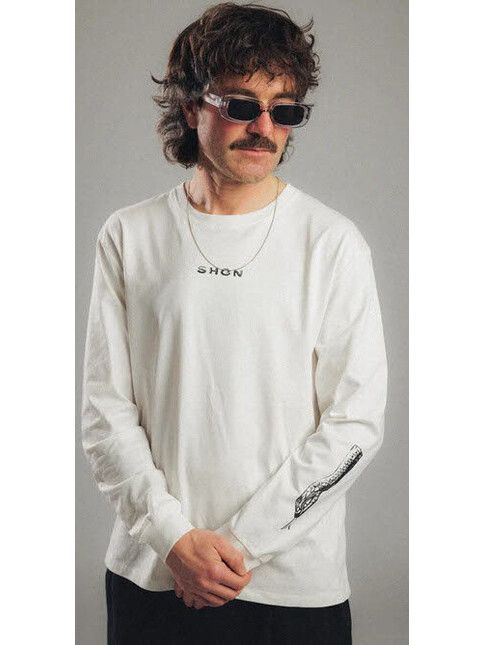 Shotgun Longsleeve Longsleeve Solsheda off-white