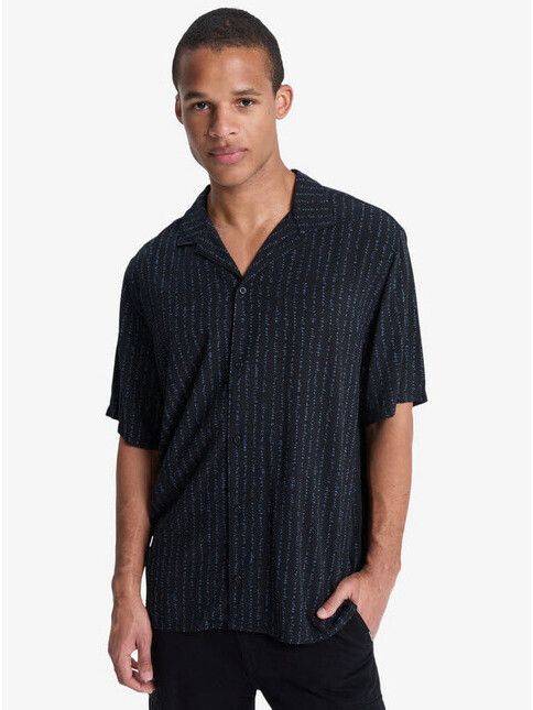 Quiksilver Hemd Safe Paradise in black vertical