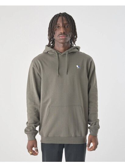 Cleptomanicx Kapuzenpullover Embro Gull 2 tea leaf