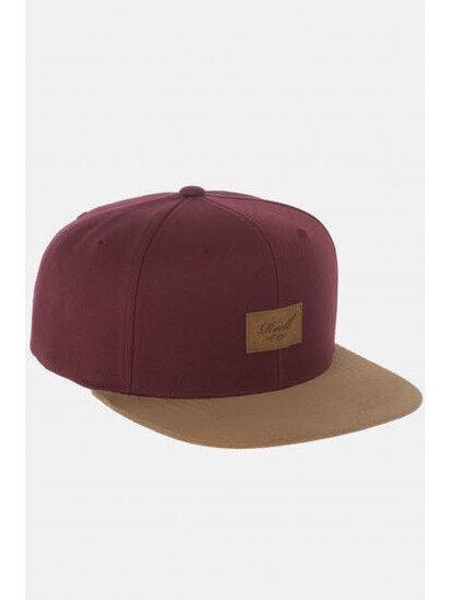 Reell Cap Suede Cap maroon