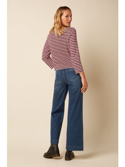 King Louie Hose Paige Pants Onyx Denim Washed