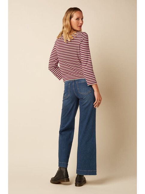 King Louie Hose Paige Pants Onyx Denim Washed