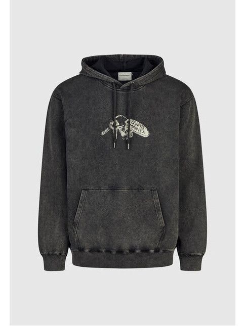 Cleptomanicx Kapuzenpullover Artefacts Hooded Black