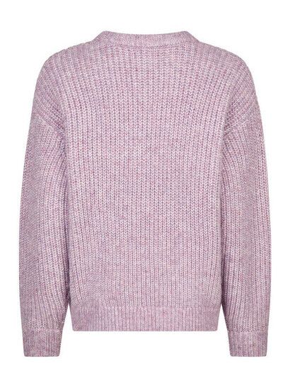 iriedaily Pullover Hairiette Knitt lila melange