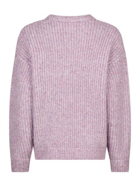 iriedaily Pullover Hairiette Knitt lila melange