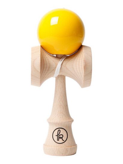Kendama Geschicklichkeitsspiel Play One Gelb