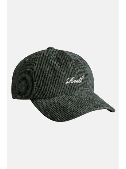 Reell Cap Single Script in graphite blue cord