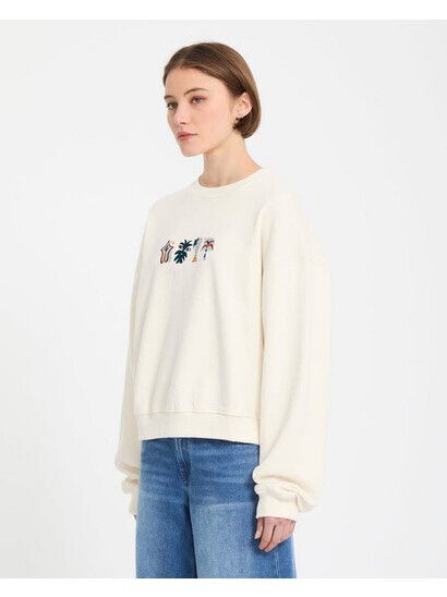 Volcom Sweater Bruno Lucas Crew in off white