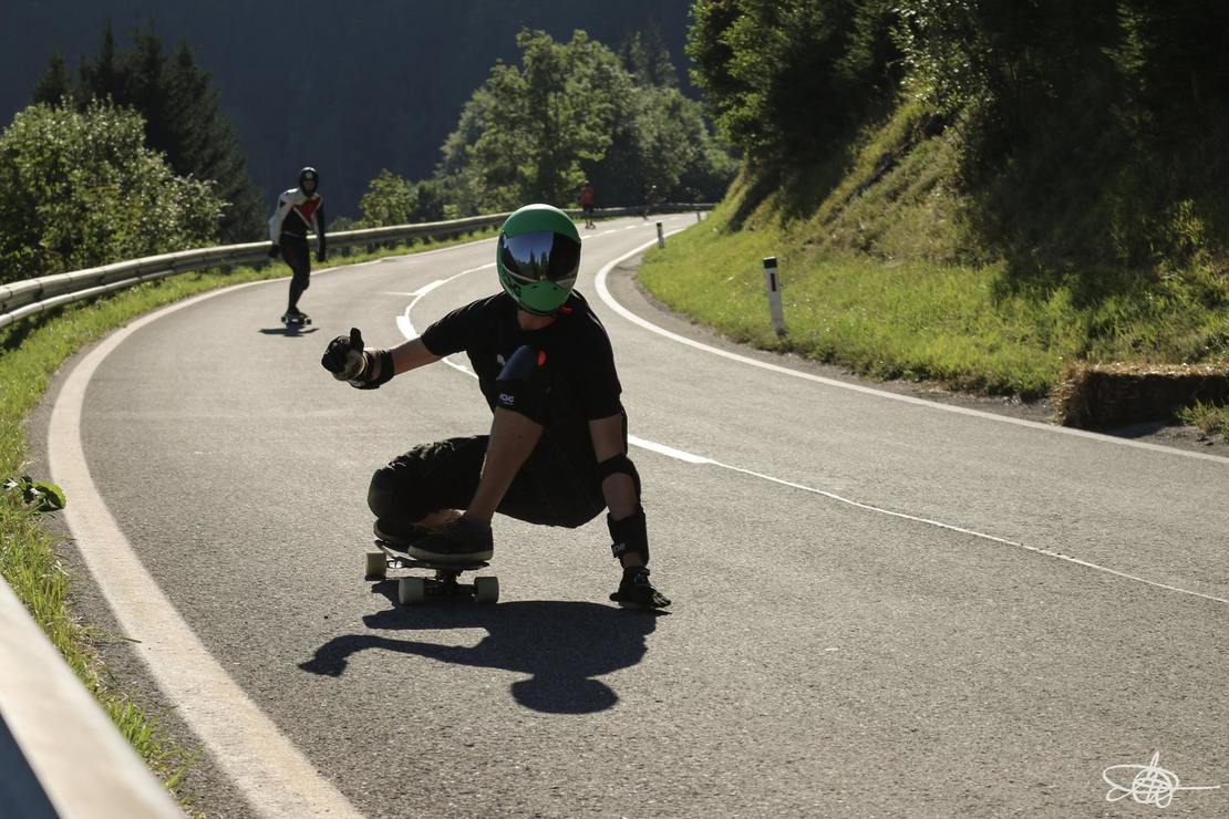 Longboard Wheel K-Rimes beim Test beim Bela Joyride