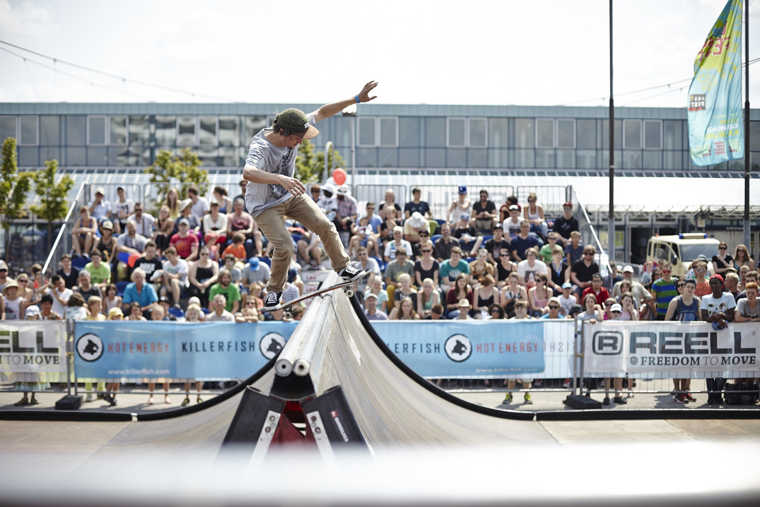 Mini Ramp Spass beim Fest Cup - Foto: Christian Heck