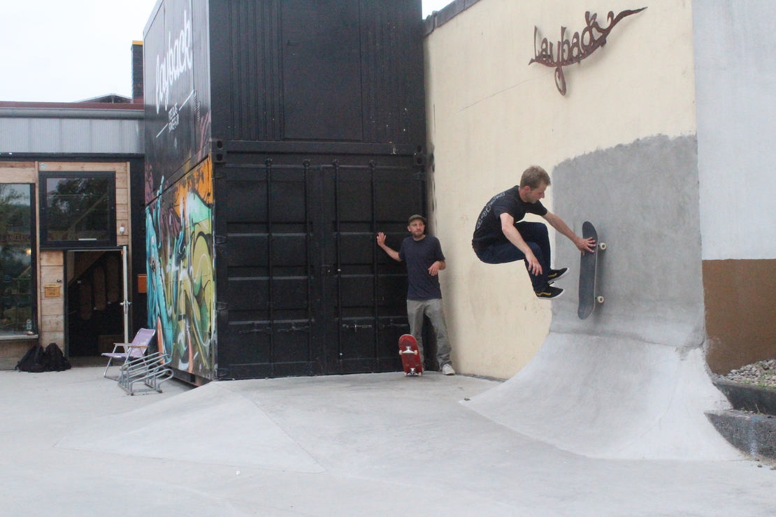 Handtab Wallride, Merlin Brauns