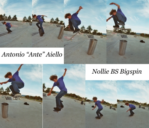 Ante - Nollie BS Bigspin Ante - Nollie BS Bigspin