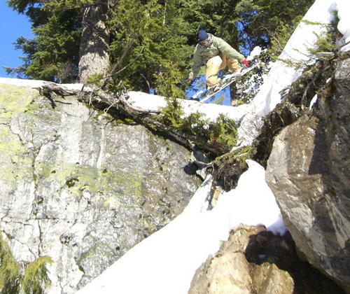 Max Drop in Mt. Seymour