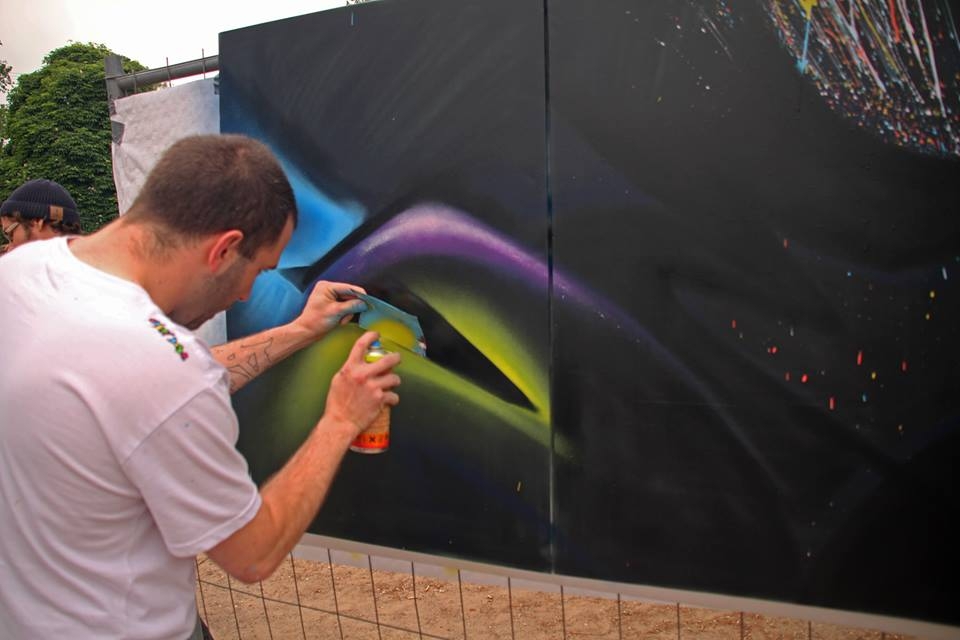 Grafitti ist Pflichtprogramm