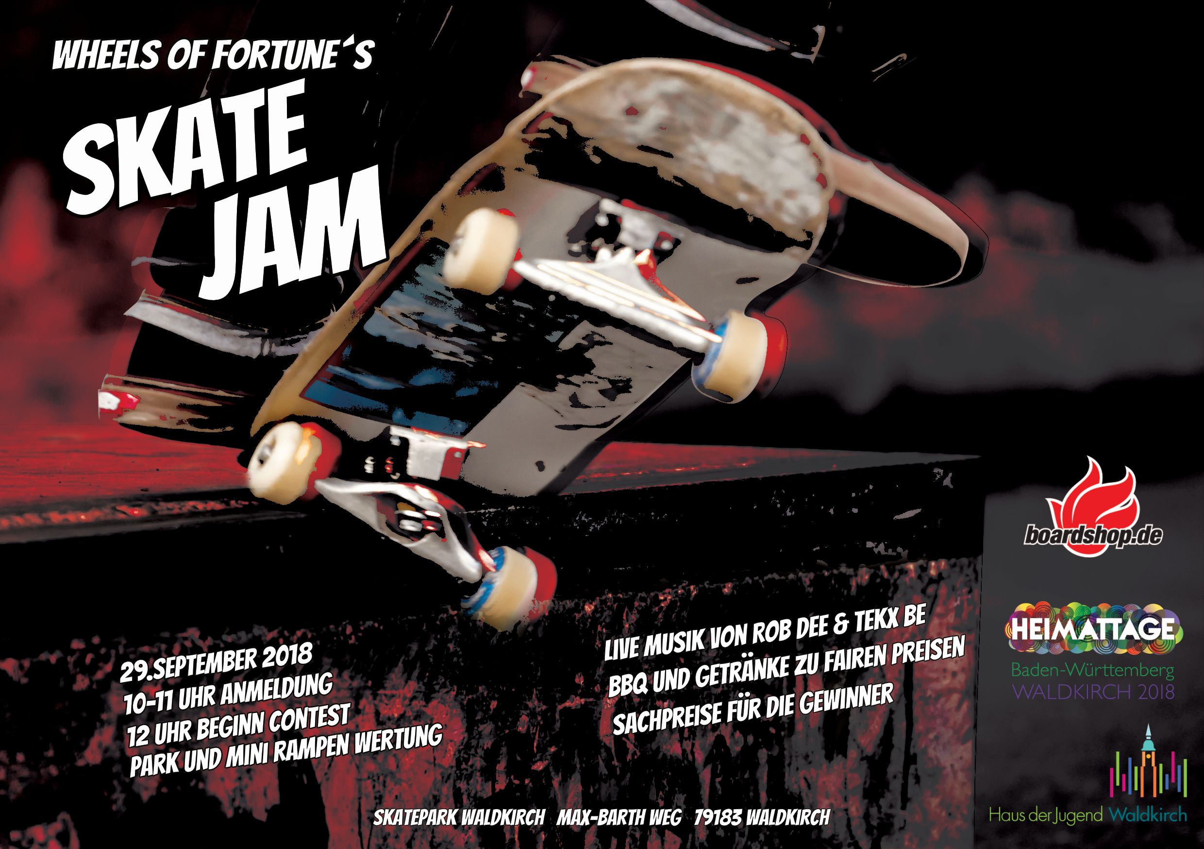 skate jam flyer